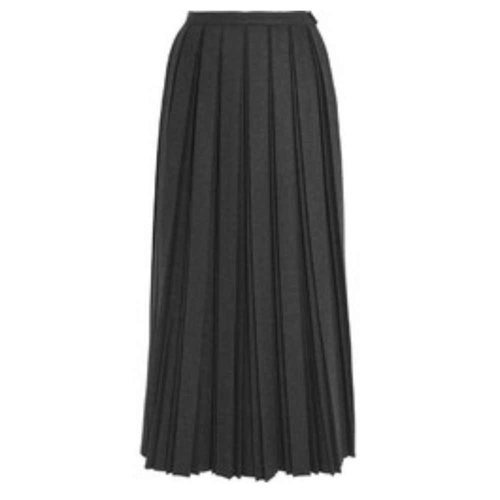 Golden Goose Pleated Wool Midi / Maxi Skirt L